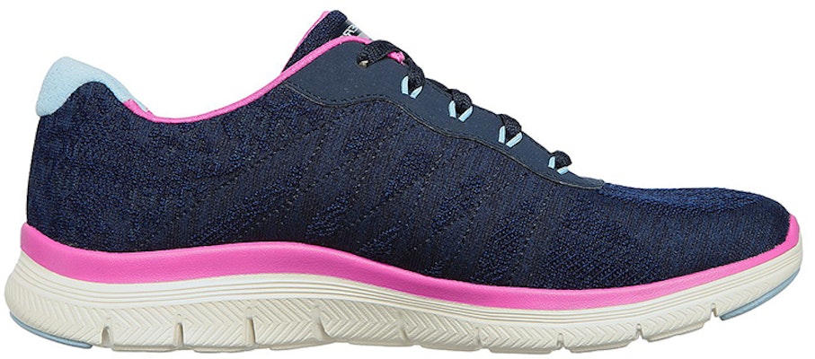 (Women) Skechers Flex Appeal 4.0 'Fresh Move Blue Purple' 149570-NVPR Order (Women) Skechers Flex Appeal 4.0 'Fresh Move Blue Purple' 149570-NVPR