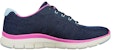 (W) Skechers Flex Appeal 4.0 'Fresh Move Biru Ungu' 149570-NVPR