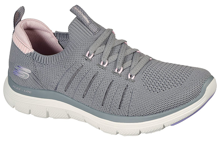Lookbook (Women) Skechers Flex Appeal 4.0 'Grey' 149306-CCPK
