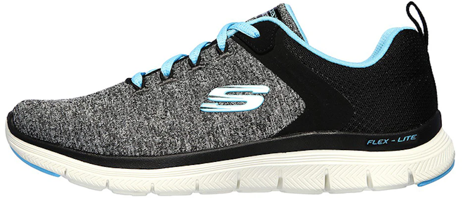 (W) Skechers Flex Appeal 4.0 ''Grijs Zwart Blauw'' 149307-BKLB Buy (W) Skechers Flex Appeal 4.0 ''Grijs Zwart Blauw'' 149307-BKLB