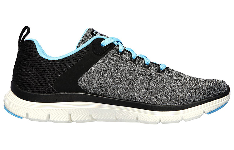 Order (W) Skechers Flex Appeal 4.0 ''Grijs Zwart Blauw'' 149307-BKLB