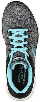 Skechers Flex Appeal 4.0 低筒跑步鞋 女款 灰黑藍 Shop Skechers Flex Appeal 4.0 低筒跑步鞋 女款 灰黑藍