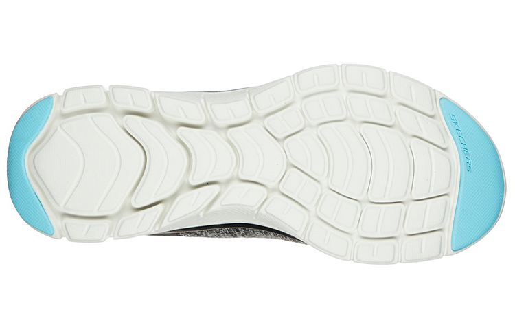 Purchase (W) Skechers Flex Appeal 4.0 ''Grijs Zwart Blauw'' 149307-BKLB