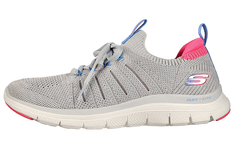 (Women) Skechers Flex Appeal 4.0 'Grey Pink' 149306-GYPK