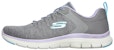 (W) Skechers Flex Appeal 4.0 'Kelabu Ungu' 149307-GYLV