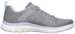 (W) Skechers Flex Appeal 4.0 'Kelabu Ungu' 149307-GYLV