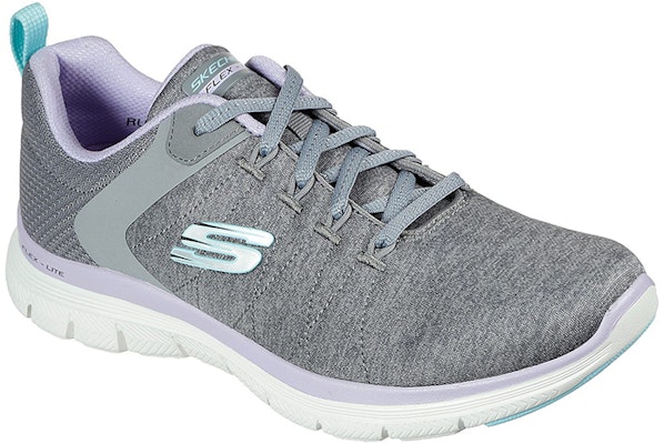 (W) スケッチャーズ フレックスアピール4.0 グレーパープル 149307-GYLV Lookbook (W) スケッチャーズ フレックスアピール4.0 グレーパープル 149307-GYLV