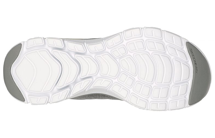 (W) Skechers Flex Appeal 4.0 'Grey White' 圖 5