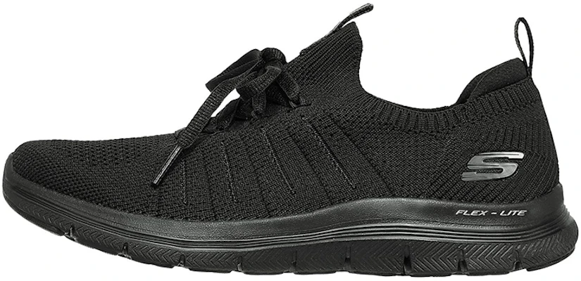 (Women) Skechers Flex Appeal 4.0 'Pure Black' 149306-BBK Buy (Women) Skechers Flex Appeal 4.0 'Pure Black' 149306-BBK