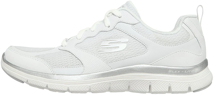 Skechers Flex Appeal 4.0 - Active Flow 低筒 跑步鞋 女式 白色 Buy Skechers Flex Appeal 4.0 - Active Flow 低筒 跑步鞋 女式 白色