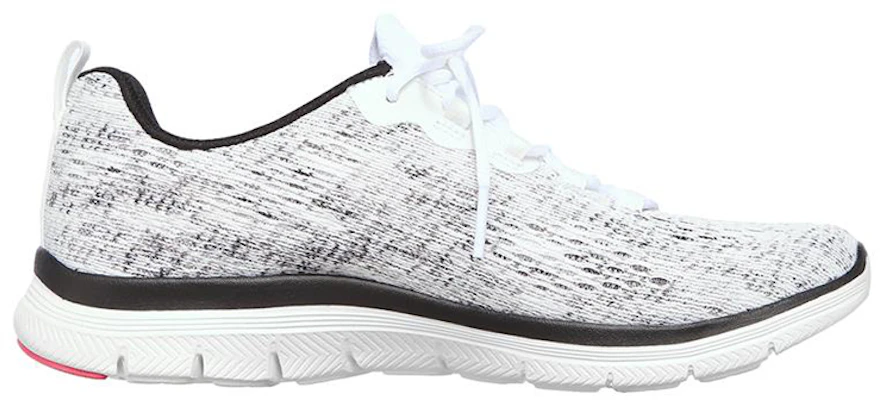 (Women) Skechers Flex Appeal 4.0 'White Black' 149301-WBK Order (Women) Skechers Flex Appeal 4.0 'White Black' 149301-WBK