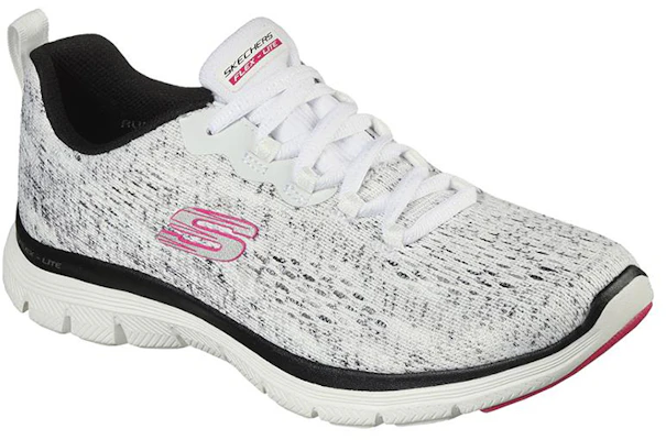 (Women) Skechers Flex Appeal 4.0 'White Black' 149301-WBK Lookbook (Women) Skechers Flex Appeal 4.0 'White Black' 149301-WBK