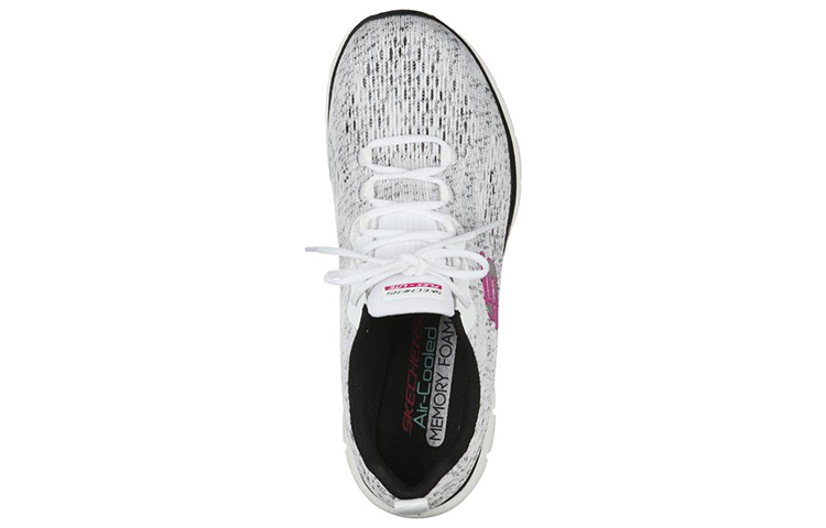 Shop (Women) Skechers Flex Appeal 4.0 'White Black' 149301-WBK