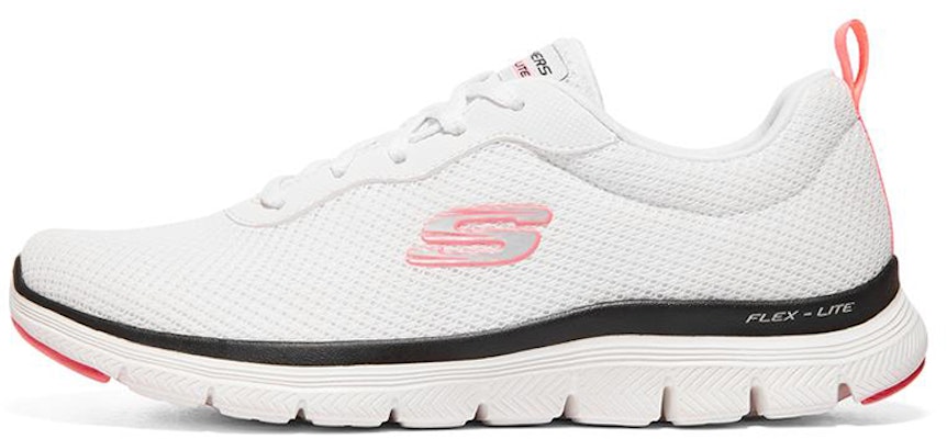 (Women) Skechers Flex Appeal 4.0 'White Black Pink' 149303-WBPK Buy (Women) Skechers Flex Appeal 4.0 'White Black Pink' 149303-WBPK