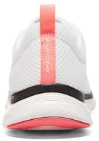 Shop Skechers Flex Appeal 4.0 低帮運動鞋 女款 白黑粉
