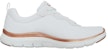 (W) Skechers Flex Appeal 4.0 'Putih Emas' 149303-WTRG