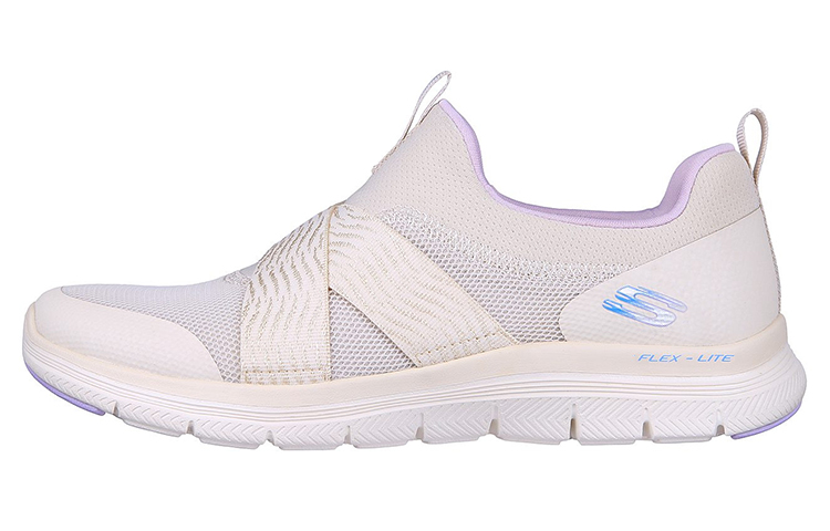 (Women) Skechers Flex Appeal 4.0 'White Purple' 149578-NTPR