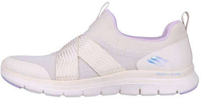 (Women) Skechers Flex Appeal 4.0 'White Purple' 149578-NTPR (Women) Skechers Flex Appeal 4.0 'White Purple' 149578-NTPR