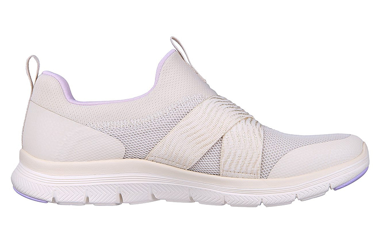 Order (W) Skechers Flex Appeal 4.0 'Putih Ungu' 149578-NTPR
