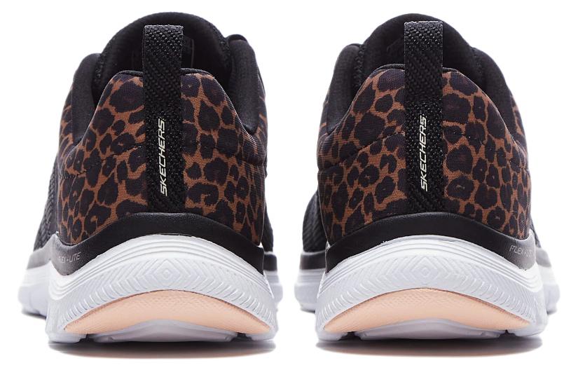 Shop (W) Skechers Flex Appeal 4.0 'Wild Ballad Hitam' 149582-BKLD