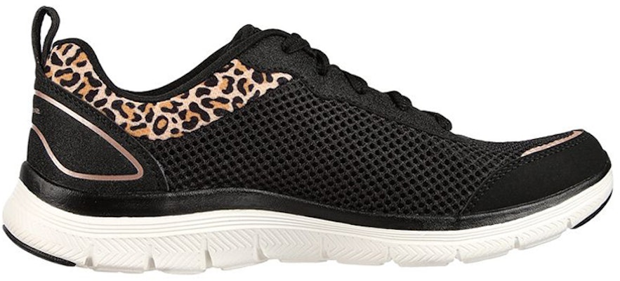 (Women) Skechers Flex Appeal 4.0 'Wild Pulse Black' 149576-BKLD Order (Women) Skechers Flex Appeal 4.0 'Wild Pulse Black' 149576-BKLD