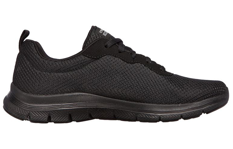 Order (W) Skechers Flex Appeal 4.0 Sepatu Sneakers 'Hitam' 149303-BBK