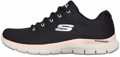 (Women) Skechers Flex Appeal 4.0 Low-Top 'Black Light Pink' 149298-BKPK (Women) Skechers Flex Appeal 4.0 Low-Top 'Black Light Pink' 149298-BKPK