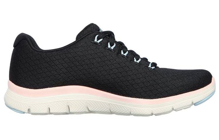 Order (W) Skechers Flex Appeal 4.0 Dames Sneakers ''Zwart Lichtroze'' 149298-BKPK