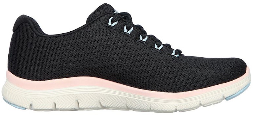 (W) 스케쳐스 플렉스 어필 4.0 블랙/핑크 (Skechers Flex Appeal 4.0 블랙/핑크) 149298-BKPK Order (W) 스케쳐스 플렉스 어필 4.0 블랙/핑크 (Skechers Flex Appeal 4.0 블랙/핑크) 149298-BKPK