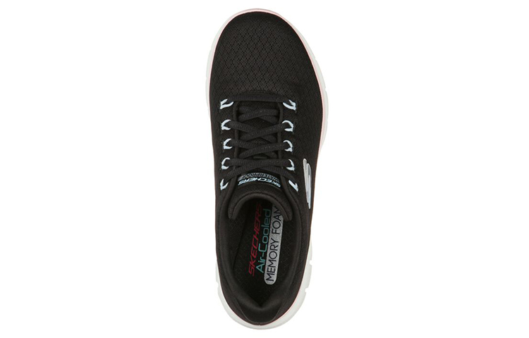 Lookbook (W) Skechers Flex Appeal 4.0 Dames Sneakers ''Zwart Lichtroze'' 149298-BKPK