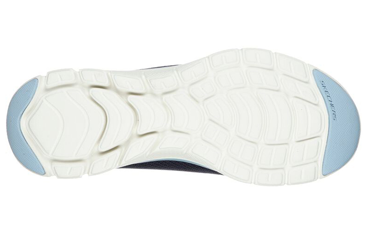 Shop (W) Skechers Flex Appeal 4.0 Low-Top 'Biru Biru Muda' 149303-NVBL