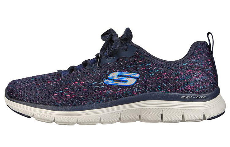 (Women) Skechers Flex Appeal 4.0 Low-Top 'Purple Blue' 149301-NVPK