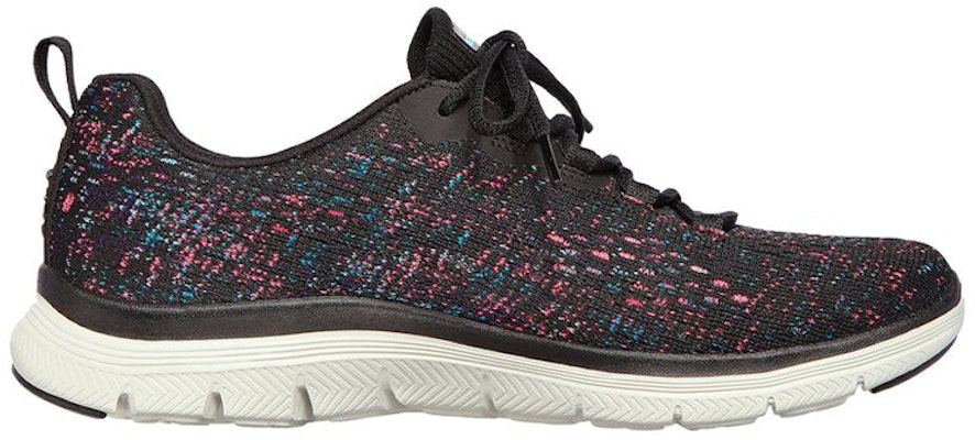 (Women) Skechers Flex Appeal 4.0 Low-Top Black/Blue/Pink 149301-BBLP Order (Women) Skechers Flex Appeal 4.0 Low-Top Black/Blue/Pink 149301-BBLP