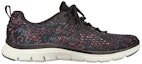 Order (W) Skechers Flex Appeal 4.0 Low-Top Hitam/Biru/Merah Jambu 149301-BBLP
