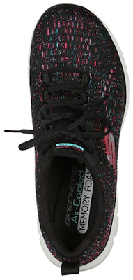 (W) Skechers Flex Appeal 4.0 Dames Sneaker Zwart/Blauw/Roze 149301-BBLP Lookbook (W) Skechers Flex Appeal 4.0 Dames Sneaker Zwart/Blauw/Roze 149301-BBLP