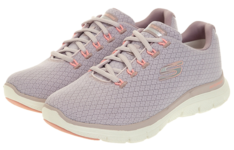 Lookbook (W) Skechers Flex Appeal 4.0 Low-Top Pink Wanita 149298-ROS