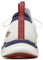 Shop Skechers Flex Appeal 4.0 時尚百搭 低筒休閒跑步鞋 女款 白藍色