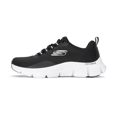 (W) Skechers Flex CMFT 'Black White'