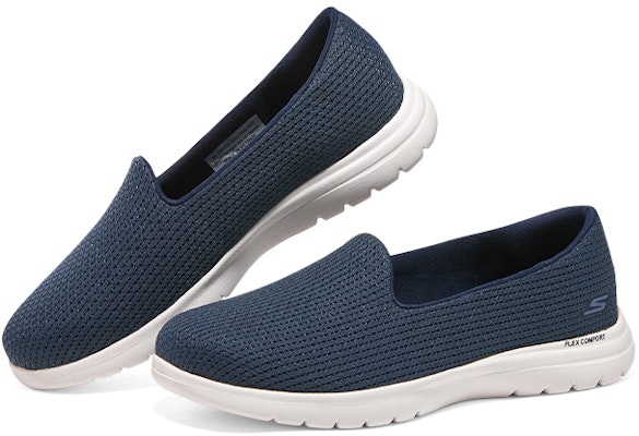 (W) 스케쳐스 플렉스 컴포트 '네이비 블루' (Skechers Peullekseu Keompoteu 'Neibi Beullu') 136504-NVY Lookbook (W) 스케쳐스 플렉스 컴포트 '네이비 블루' (Skechers Peullekseu Keompoteu 'Neibi Beullu') 136504-NVY