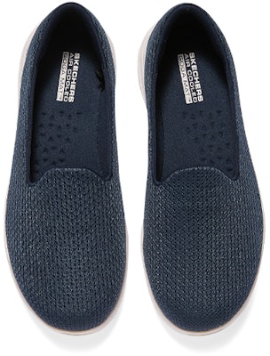 (W) 스케쳐스 플렉스 컴포트 '네이비 블루' (Skechers Peullekseu Keompoteu 'Neibi Beullu') 136504-NVY Shop (W) 스케쳐스 플렉스 컴포트 '네이비 블루' (Skechers Peullekseu Keompoteu 'Neibi Beullu') 136504-NVY