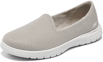 Lookbook Skechers Flex Comfort 防滑耐磨 低筒 休閒鞋 女款 灰色