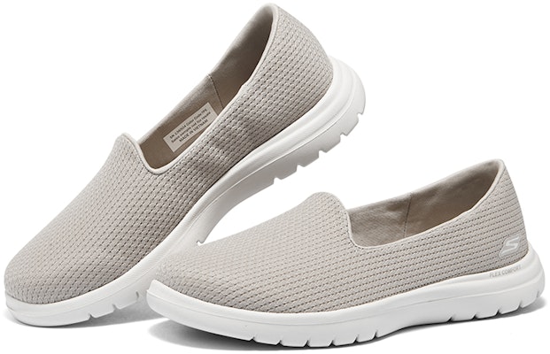 (Women) Skechers Flex Comfort Low 'Grey' 136504-TPE Shop (Women) Skechers Flex Comfort Low 'Grey' 136504-TPE