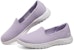 (W) Skechers Flex Comfort Rendah 'Ungu' 136504-LAV