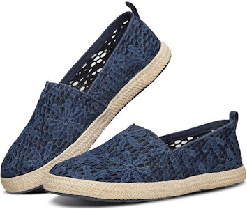 (W) Skechers Flexpadrille 'Biru' 66666186-NVY Lookbook (W) Skechers Flexpadrille 'Biru' 66666186-NVY