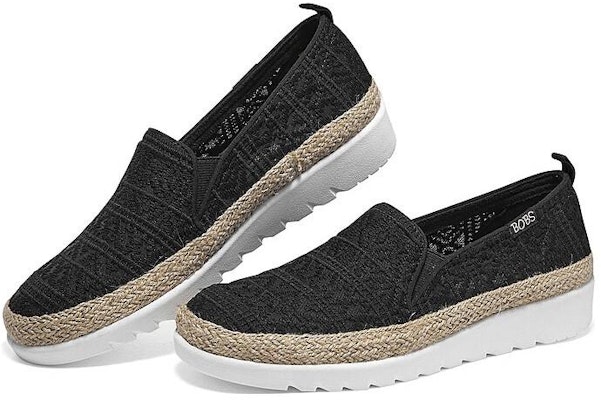 (W) Skechers BOBS Flexpadrille HI Crisp Meadow 'Negro'. 113990-BLK Shop (W) Skechers BOBS Flexpadrille HI Crisp Meadow 'Negro'. 113990-BLK