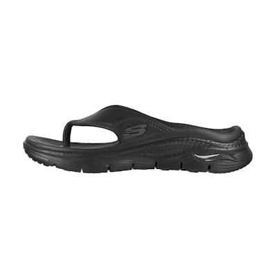 (W) Skechers Foamies: Arch Fit 'Fashion Casual Slipper Black'