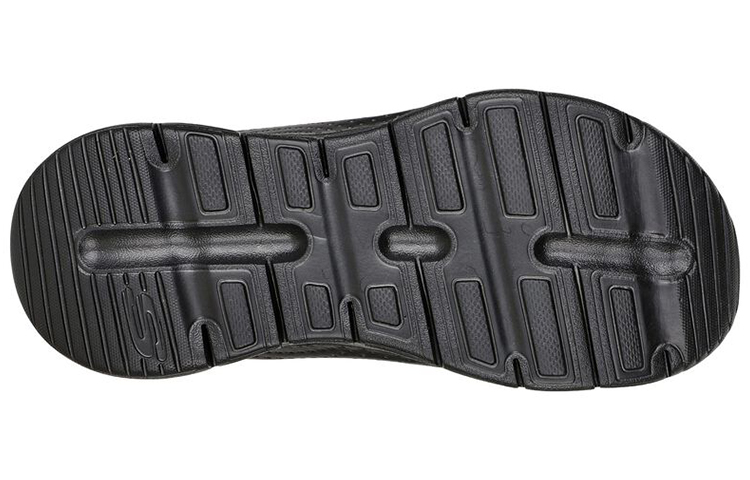 Shop Skechers Foamies: Arch Fit 時尚休閒拖鞋 女款 黑