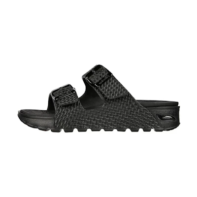 (W) Skechers Foamies: Arch Fit Footsteps 'Hi'ness Pure Black'