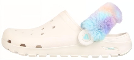 (Women) Skechers Foamies: Arch Fit Footsteps 'Let It Be White' 111373-WMLT (Women) Skechers Foamies: Arch Fit Footsteps 'Let It Be White' 111373-WMLT