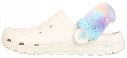 (Women) Skechers Foamies: Arch Fit Footsteps 'Let It Be White' 111373-WMLT (Women) Skechers Foamies: Arch Fit Footsteps 'Let It Be White' 111373-WMLT